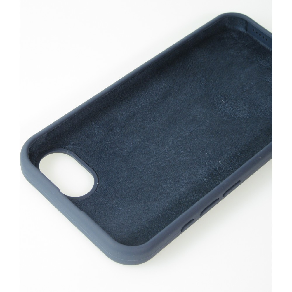 Coque iPhone 16e - Soft Touch - Bleu foncé