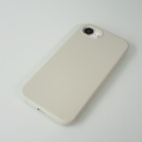 iPhone 16e Case H&uuml;lle - Sanfter Griff - Sand