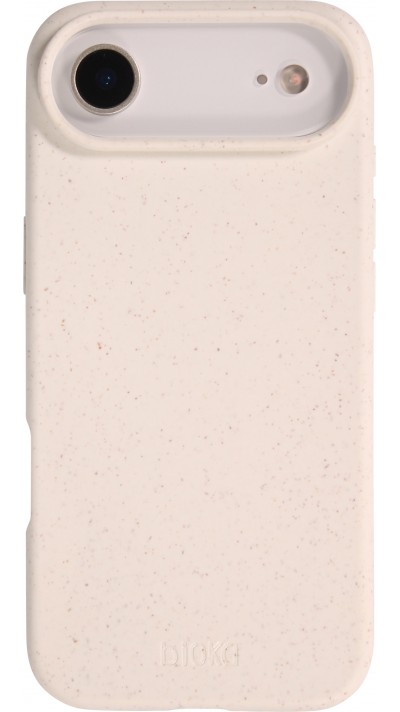 iPhone 17 Air Case Hülle - Bioka Biologisch Abbaubar Eco-Friendly Kompostierbar - Weiss