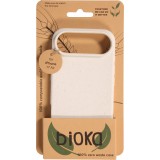 iPhone 17 Air Case Hülle - Bioka Biologisch Abbaubar Eco-Friendly Kompostierbar - Weiss