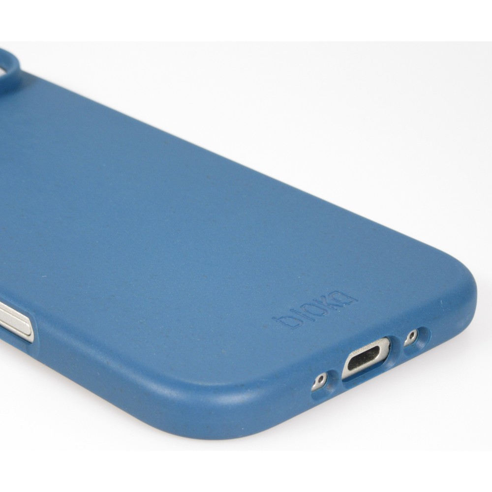 Hülle iPhone 17 Air - Bioka Biologisch Abbaubar Eco-Friendly Kompostierbar blau