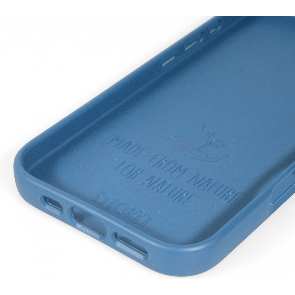 Hülle iPhone 17 Air - Bioka Biologisch Abbaubar Eco-Friendly Kompostierbar blau
