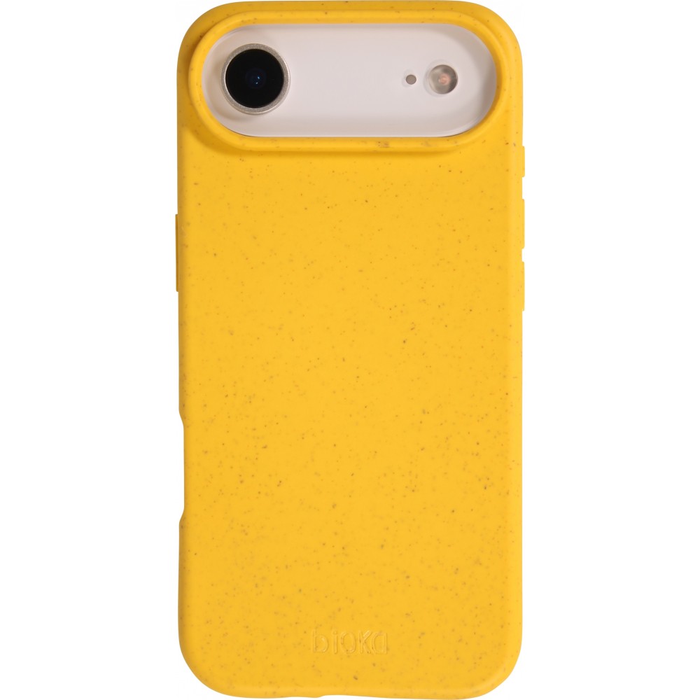 Hülle iPhone 17 Air - Bioka Biologisch Abbaubar Eco-Friendly Kompostierbar - Gelb