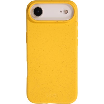 Coque iPhone Air - Bioka biodégradable et compostable Eco-Friendly jaune