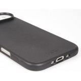 iPhone 17 Air Case Hülle - Bioka Biologisch Abbaubar Eco-Friendly Kompostierbar - Schwarz