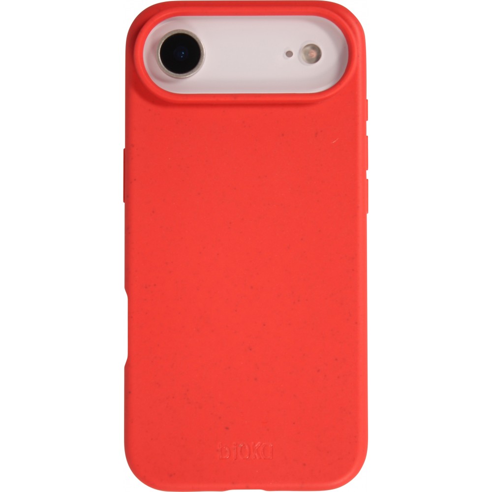 Hülle iPhone 17 Air - Bioka Biologisch Abbaubar Eco-Friendly Kompostierbar - Rot