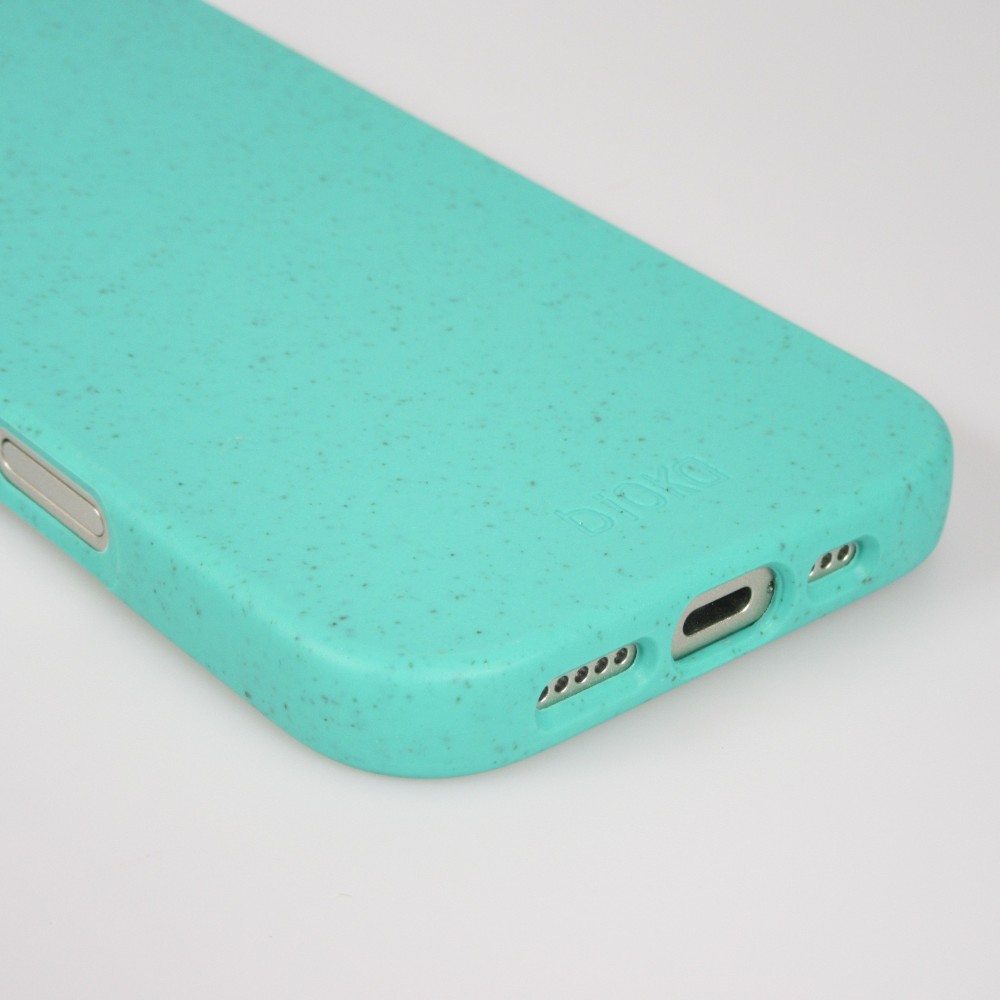 Hülle iPhone 17 Air - Bioka Biologisch Abbaubar Eco-Friendly Kompostierbar - Türkis