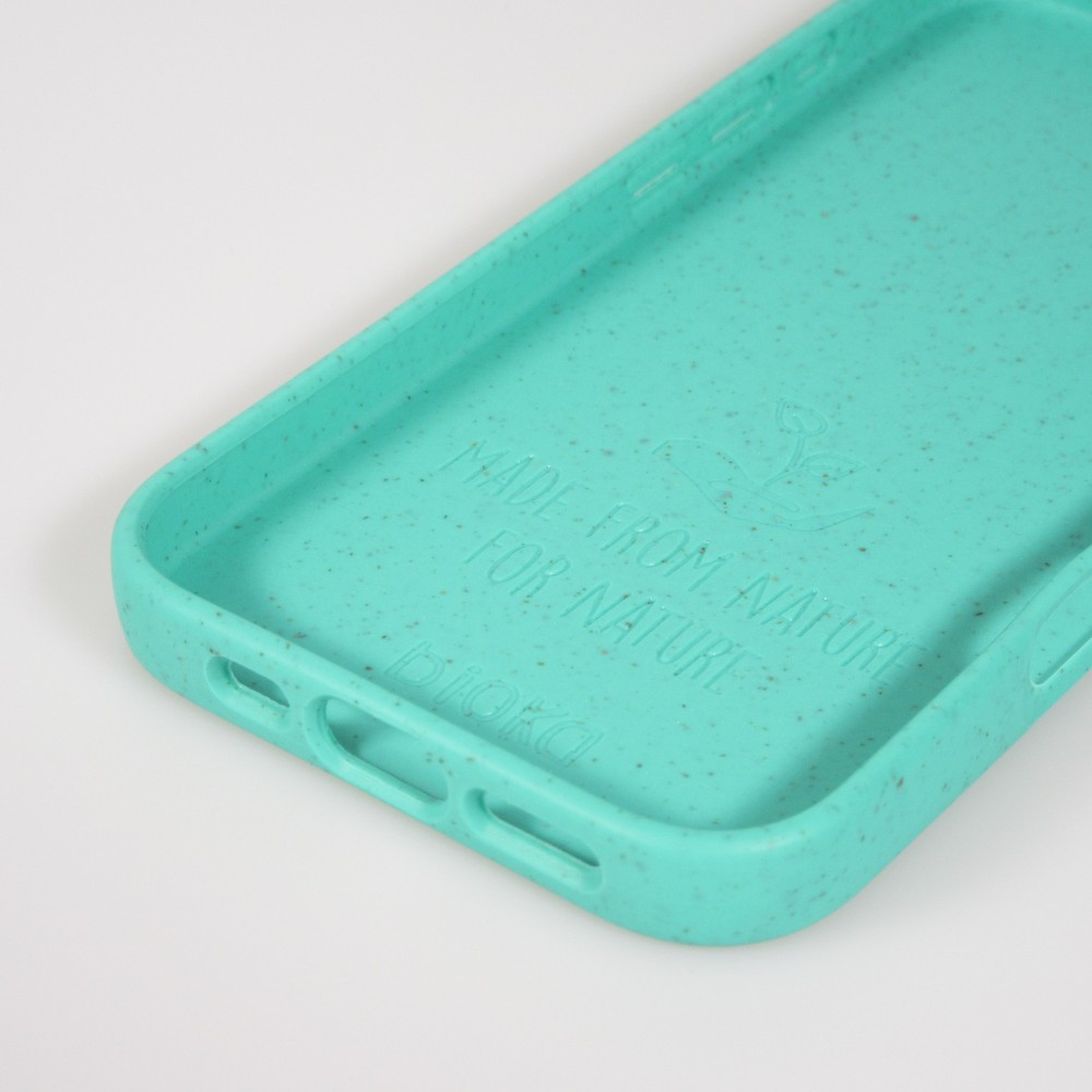 Hülle iPhone 17 Air - Bioka Biologisch Abbaubar Eco-Friendly Kompostierbar - Türkis