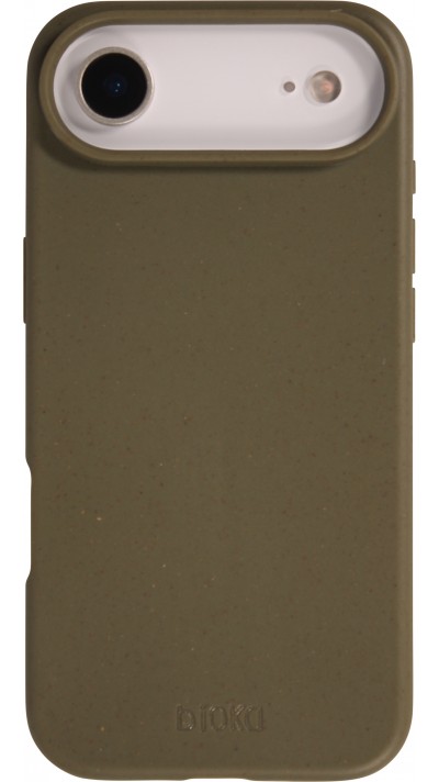 Hülle iPhone 17 Air - Bioka Biologisch Abbaubar Eco-Friendly Kompostierbar - Dunkelgrün