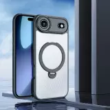 Coque iPhone 17 Air - Dux Ducis Aimo Mag Series avec support et anneau magnétique - Noir