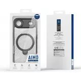 Coque iPhone 17 Air - Dux Ducis Aimo Mag Series avec support et anneau magnétique - Noir