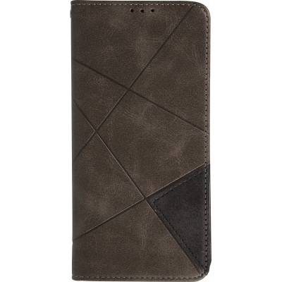 Hülle iPhone Air - Flip Geometrisch - Grau