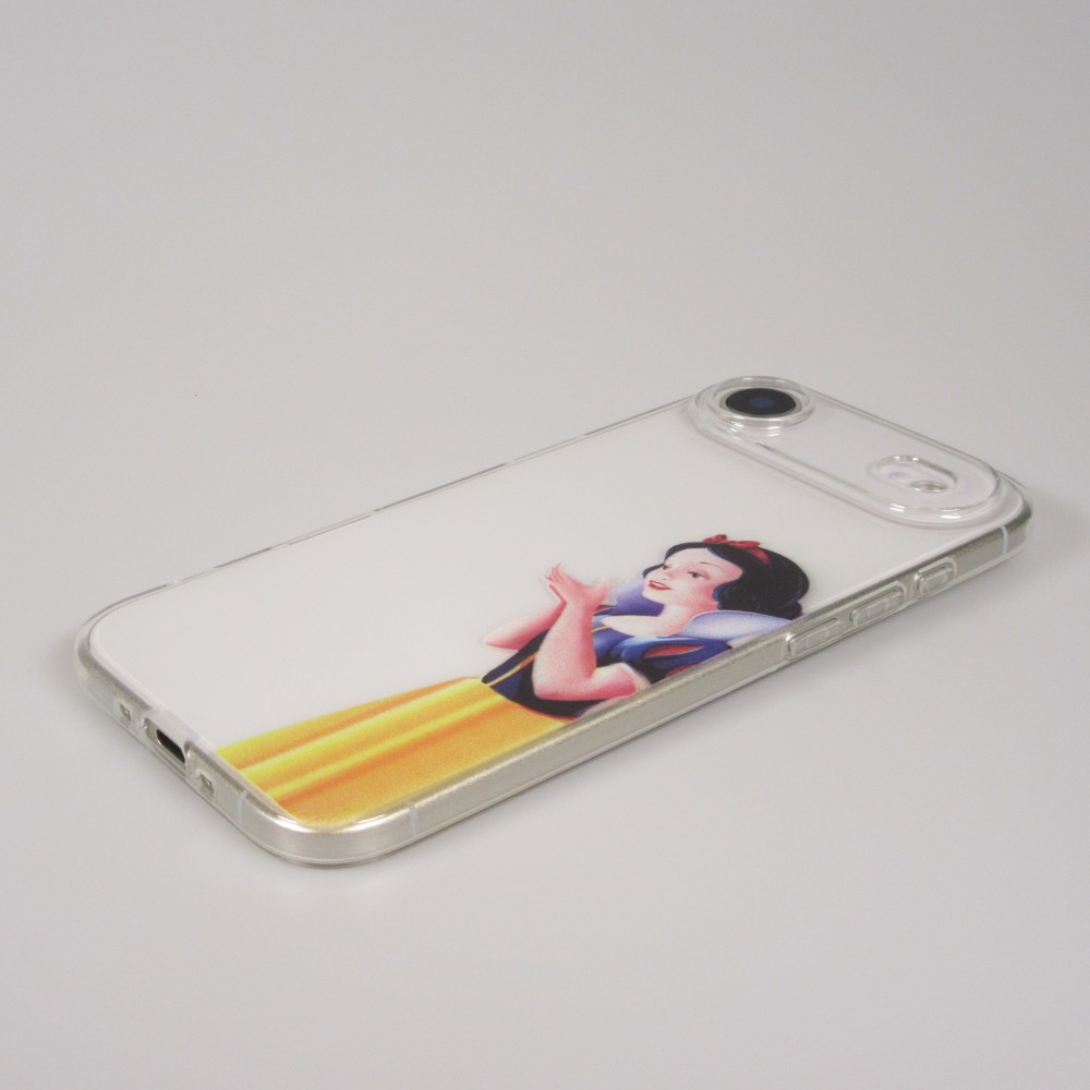 iPhone 17 Air Case Hülle - Gummi cartoon Schneewittchen