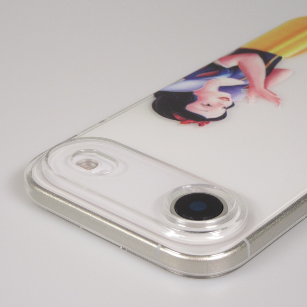 iPhone 17 Air Case Hülle - Gummi cartoon Schneewittchen