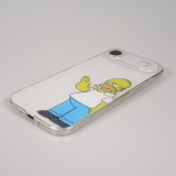 iPhone 17 Air Case Hülle - Gummi cartoon Homer Simpson