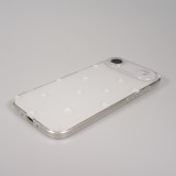 iPhone 17 Air Case Hülle - Gummi kleines Herz - Weiss