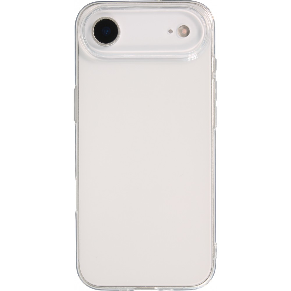 iPhone 17 Air Case Hülle - Ultra-thin Gummi Transparent 0.8 mm Gel-Silikon Superdünn und flexibel