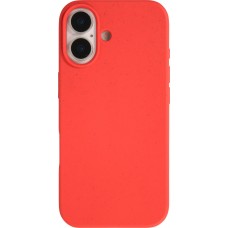 Coque iPhone 17 - Bio Eco-Friendly biodégradable écologique nature - Rouge
