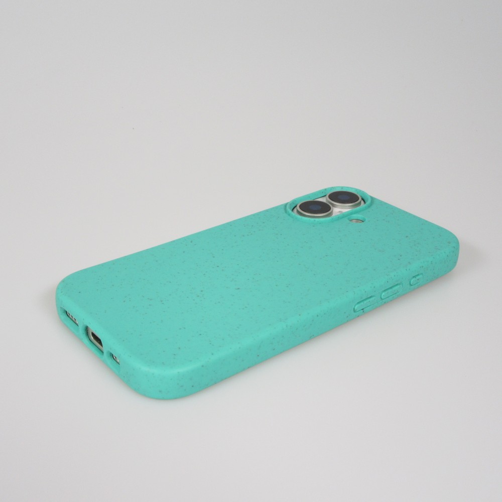 Coque iPhone 17 - Bio Eco-Friendly biodégradable écologique nature - Turquoise