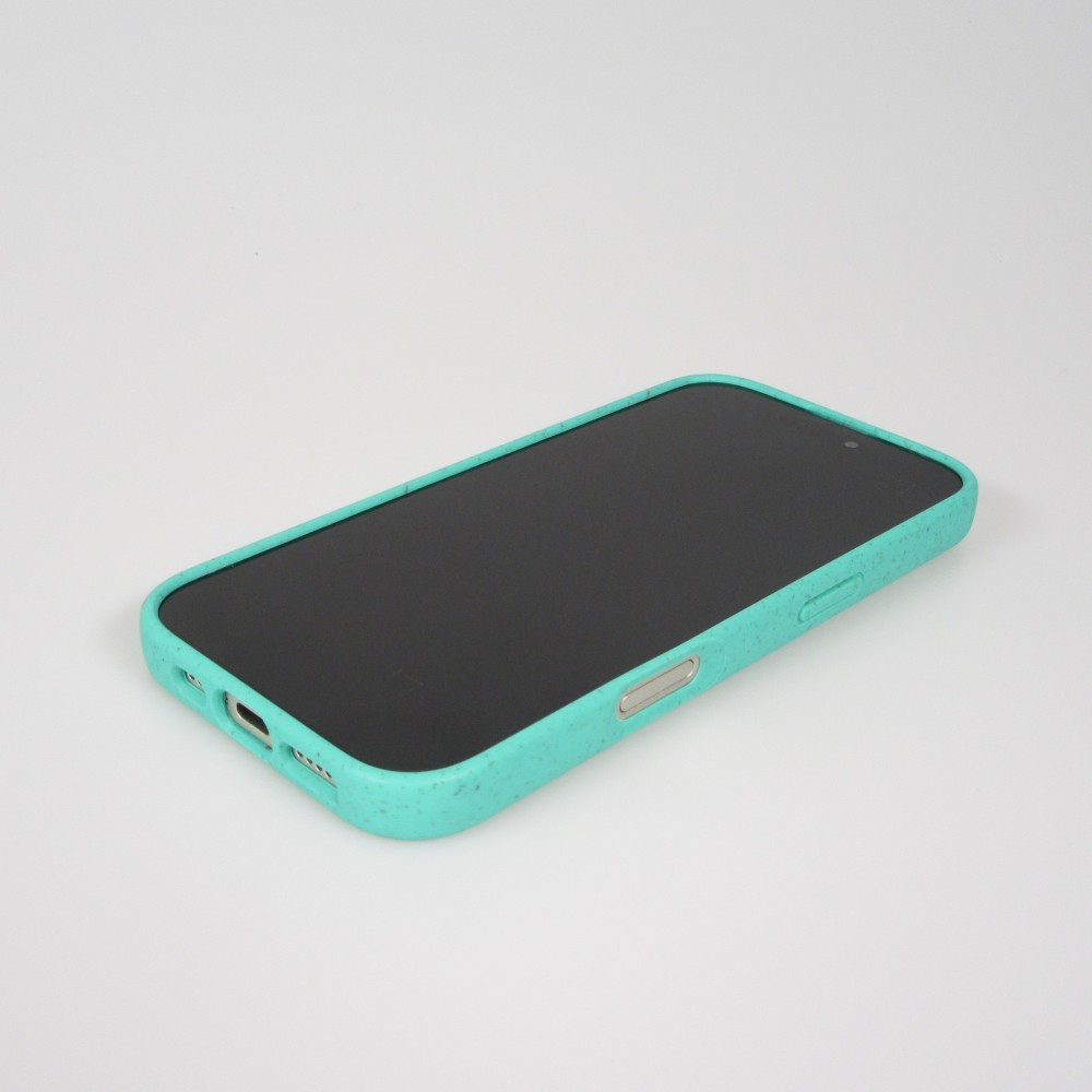 Coque iPhone 17 - Bio Eco-Friendly biodégradable écologique nature - Turquoise