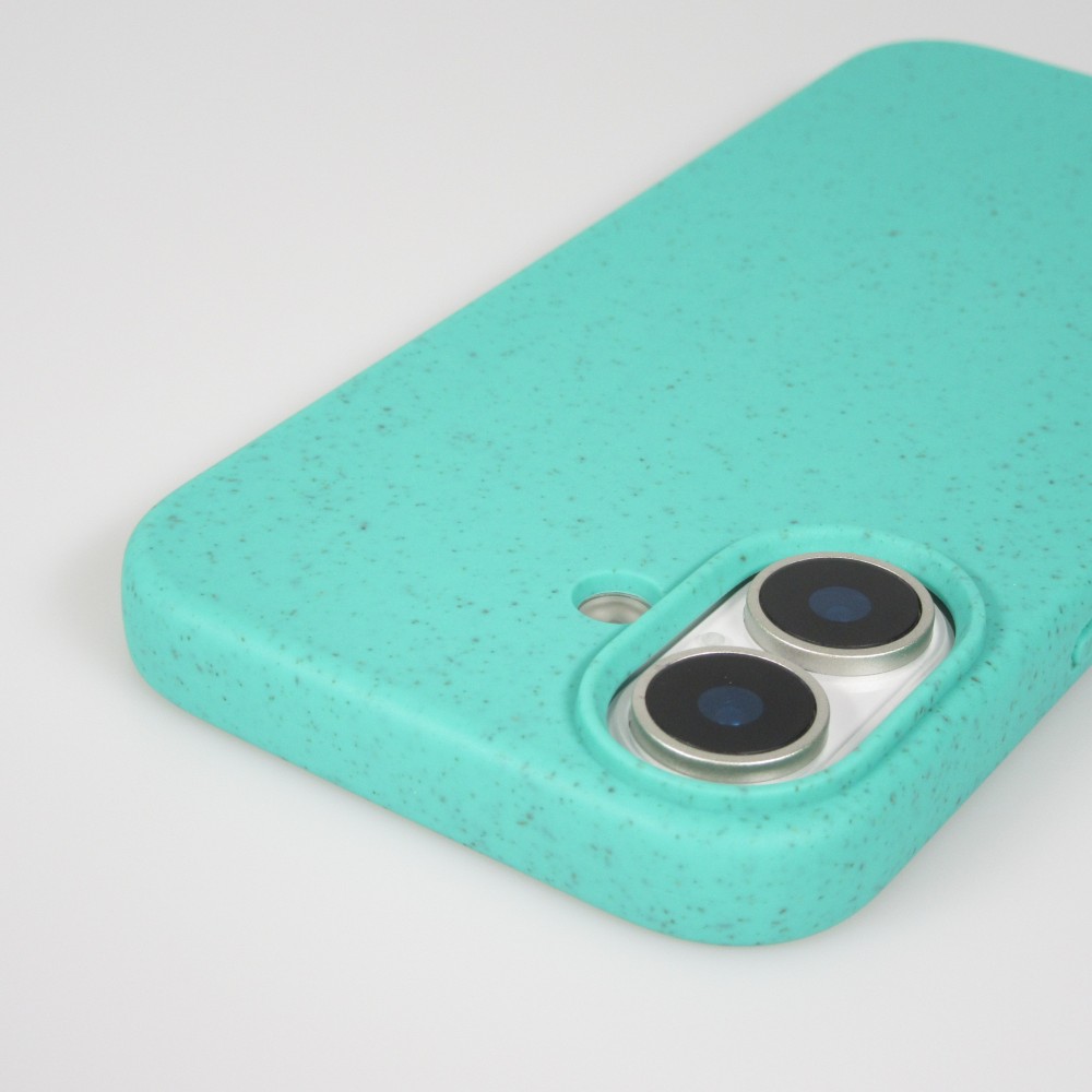 Coque iPhone 17 - Bio Eco-Friendly biodégradable écologique nature - Turquoise