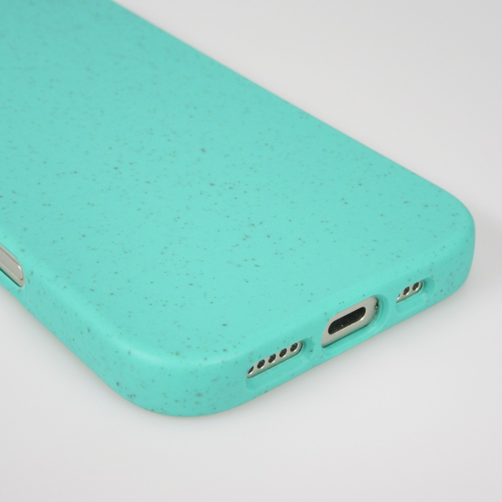 Coque iPhone 17 - Bio Eco-Friendly biodégradable écologique nature - Turquoise