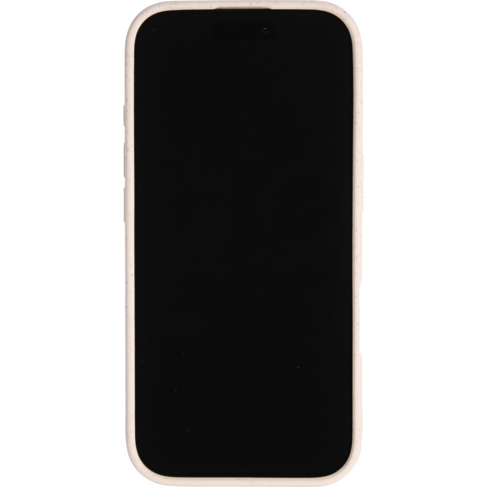 iPhone 17 Case Hülle - Bioka Biologisch Abbaubar Eco-Friendly Kompostierbar - Weiss