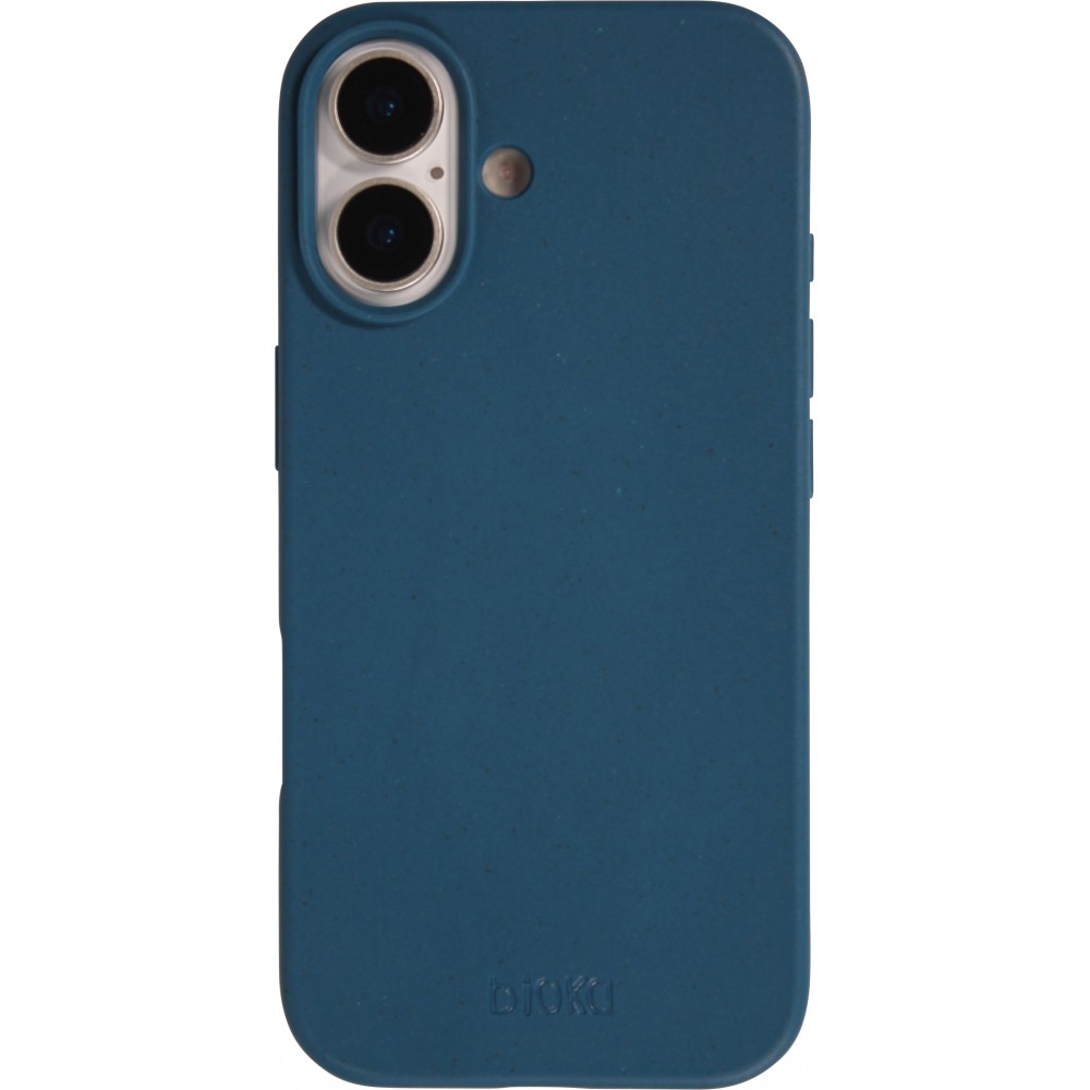 Coque iPhone 17 - Bioka biodégradable et compostable Eco-Friendly - Bleu
