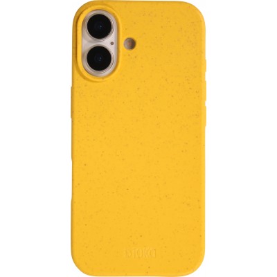 Coque iPhone 17 - Bioka biodégradable et compostable Eco-Friendly jaune