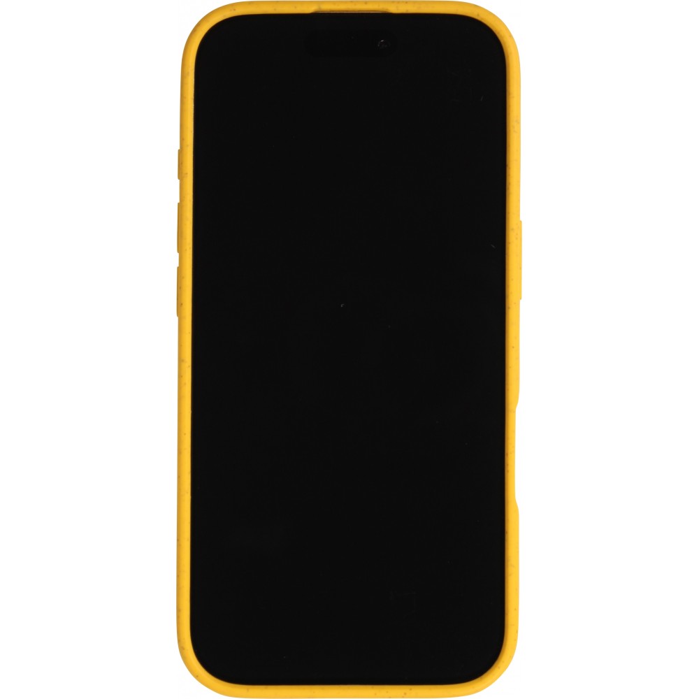 Coque iPhone 17 - Bioka biodégradable et compostable Eco-Friendly jaune