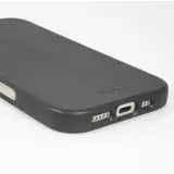 iPhone 17 Case Hülle - Bioka Biologisch Abbaubar Eco-Friendly Kompostierbar - Schwarz
