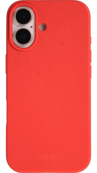Coque iPhone 17 - Bioka biodégradable et compostable Eco-Friendly - Rouge