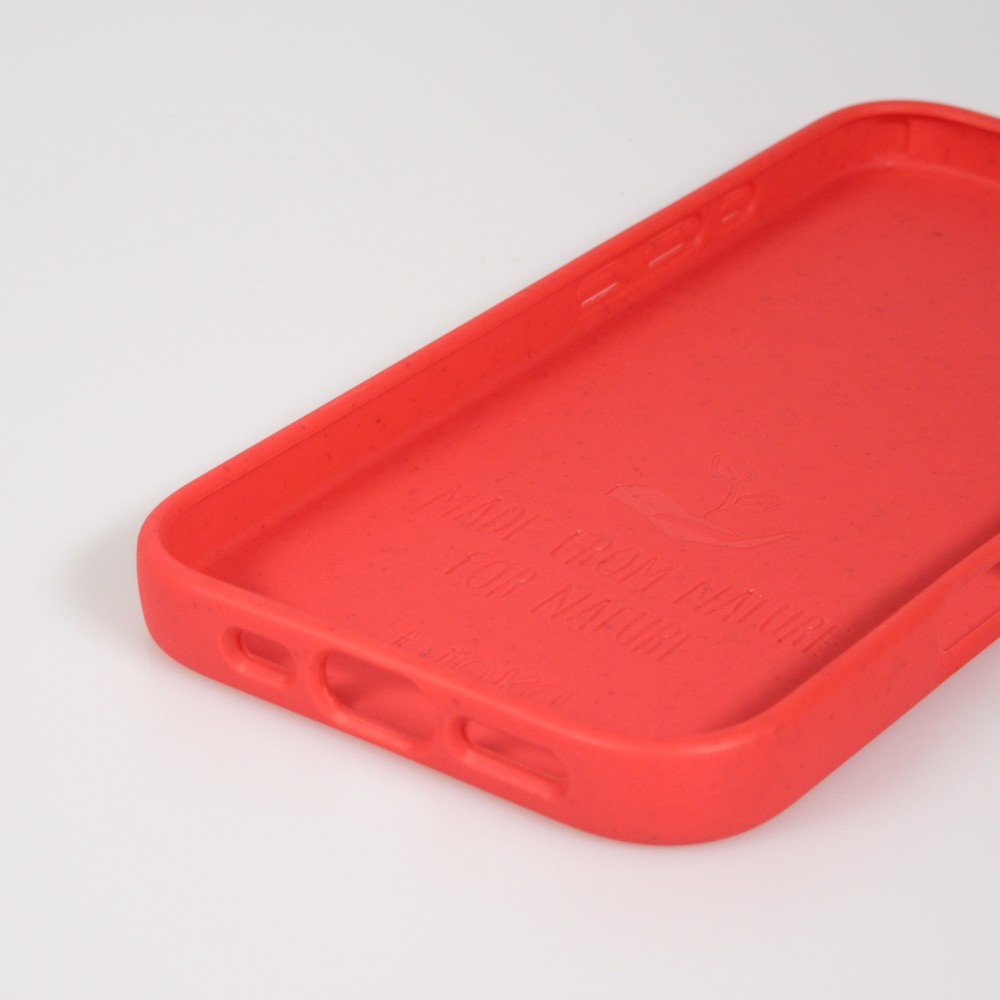 Hülle iPhone 17 - Bioka Biologisch Abbaubar Eco-Friendly Kompostierbar - Rot