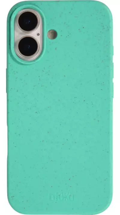 Coque iPhone 17 - Bioka biodégradable et compostable Eco-Friendly - Turquoise