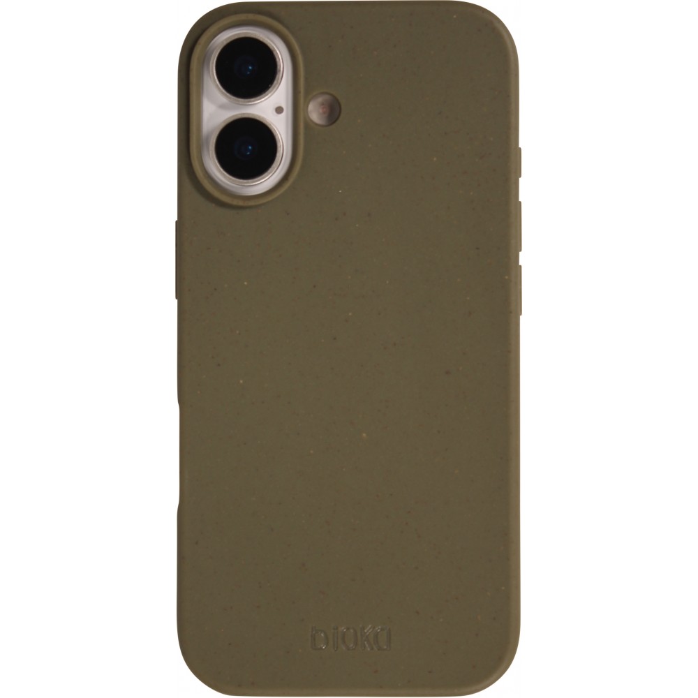 Coque iPhone 17 - Bioka biodégradable et compostable Eco-Friendly - Vert foncé