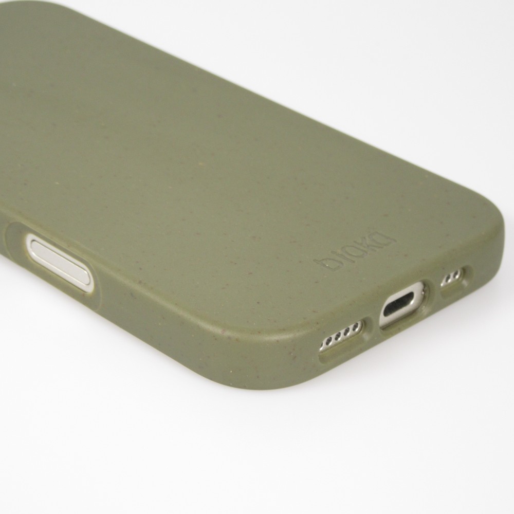 Coque iPhone 17 - Bioka biodégradable et compostable Eco-Friendly - Vert foncé
