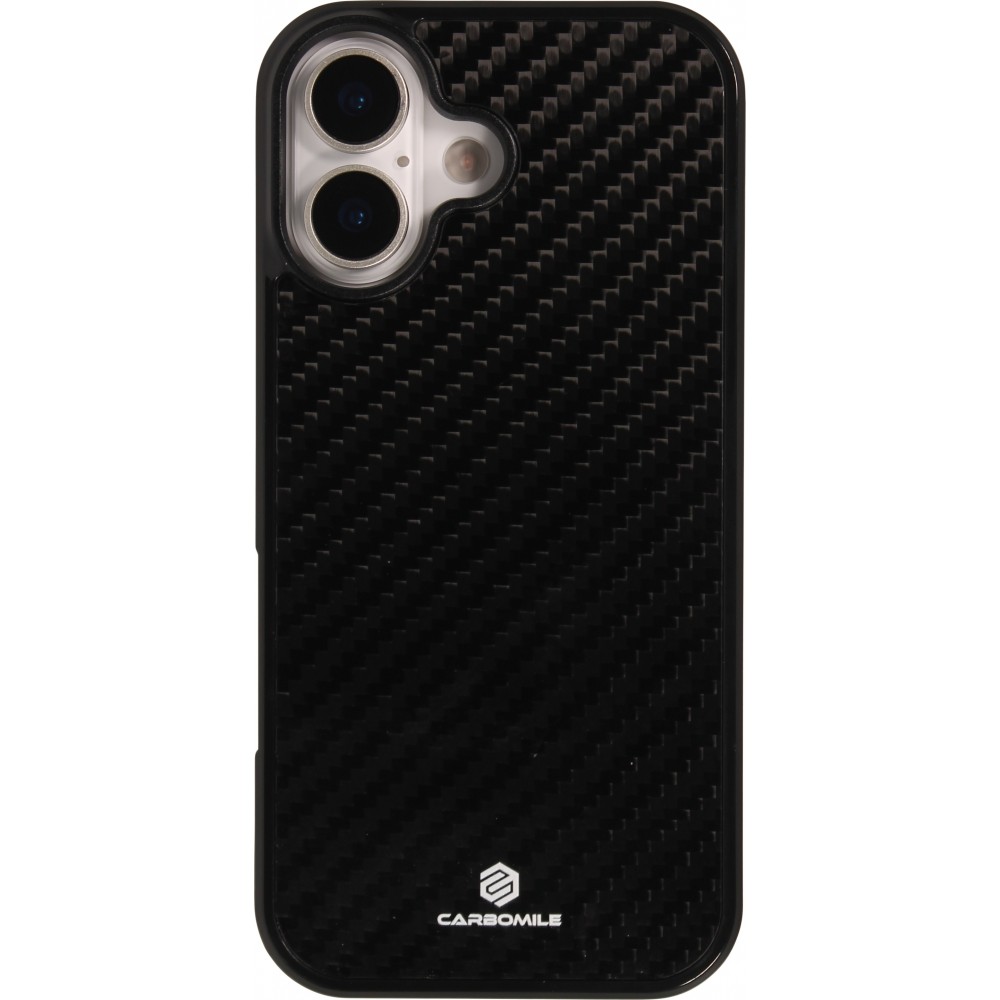 Coque iPhone 17 - Carbomile fibre de carbone (compatible MagSafe)