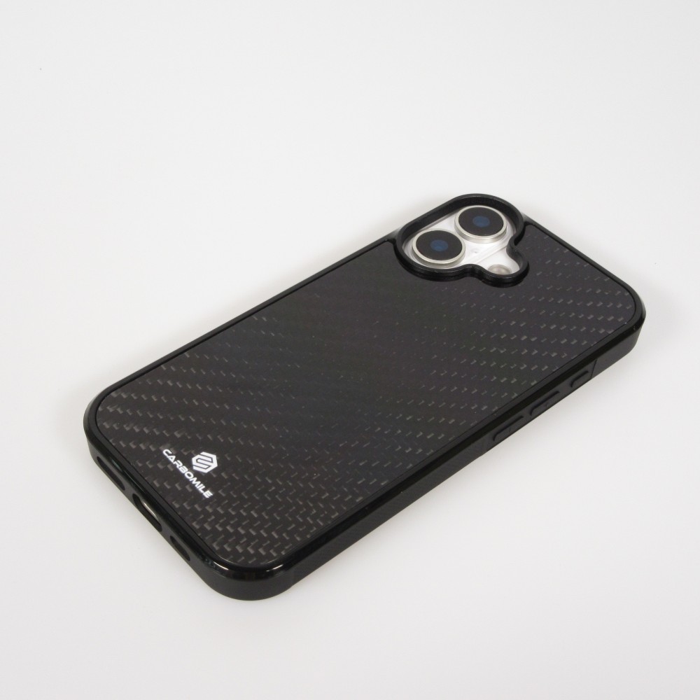 Coque iPhone 17 - Carbomile fibre de carbone (compatible MagSafe)