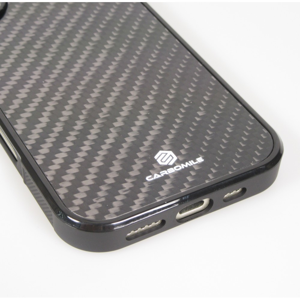 Coque iPhone 17 - Carbomile fibre de carbone (compatible MagSafe)