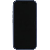 Coque iPhone 17 - Design perfor&eacute; semi-transparent MagSafe avec support int&eacute;gr&eacute; et bords renforc&eacute;s en silicone - Bleu
