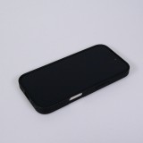Coque iPhone 17 - Design perfor&eacute; semi-transparent MagSafe avec support int&eacute;gr&eacute; et bords renforc&eacute;s en silicone - Noir