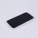 Coque iPhone 17 - Design perfor&eacute; semi-transparent MagSafe avec support int&eacute;gr&eacute; et bords renforc&eacute;s en silicone - Transparent