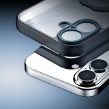 iPhone 17 Case Hülle - Dux Ducis Aimo Mag Serie mit Halterung und Magnetring - Schwarz