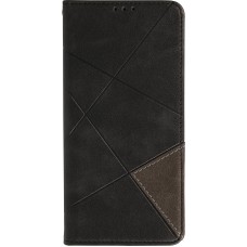 Hülle iPhone 17 - Flip Geometrisch - Schwarz