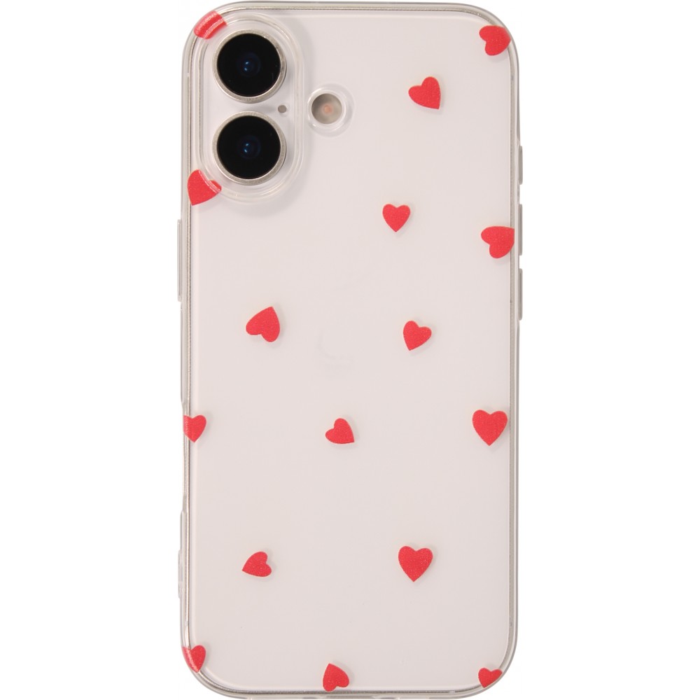 iPhone 17 Case Hülle - Gummi kleines Herz