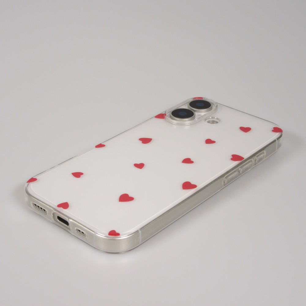 iPhone 17 Case Hülle - Gummi kleines Herz