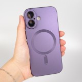 Coque iPhone 17 - Gel souple avec vitre de protection caméra MagSafe - Violet
