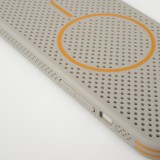 iPhone 17 Case Hülle - MagSafe-kompatibles, robustes Kunststoff-Gitter - Grau