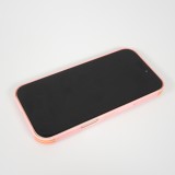 Coque iPhone 17 - Grille Full Color Look compatible avec MagSafe résistant en plastique - Rose