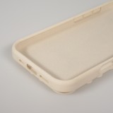 Coque iPhone 17 - Murale ventouse pastel avec fixation sur surfaces - Vanille